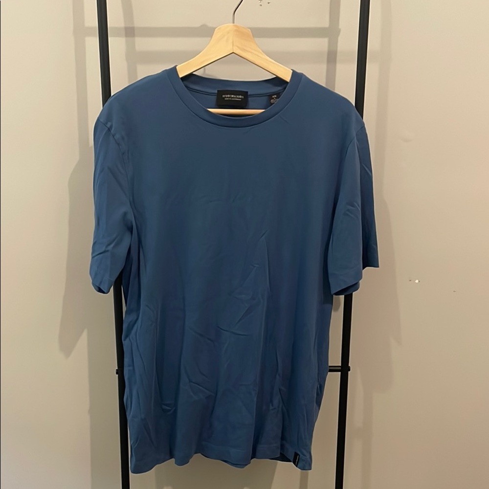 Scotch & Soda Blue Short Sleeve Tee